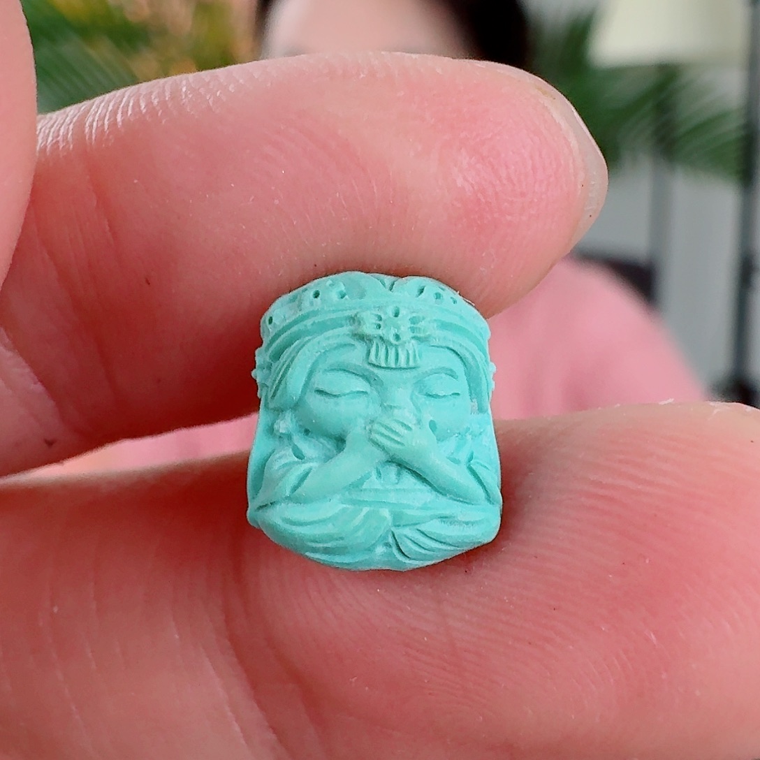 未镶嵌绿松石珠宝奇石