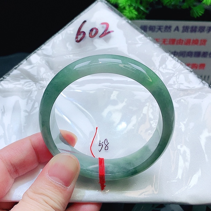 翡翠未镶嵌手镯602