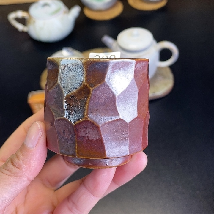 燃薪柴烧茶器主人杯