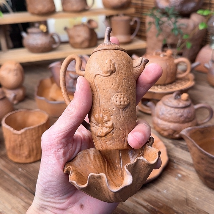 原矿老岩泥茶器系列