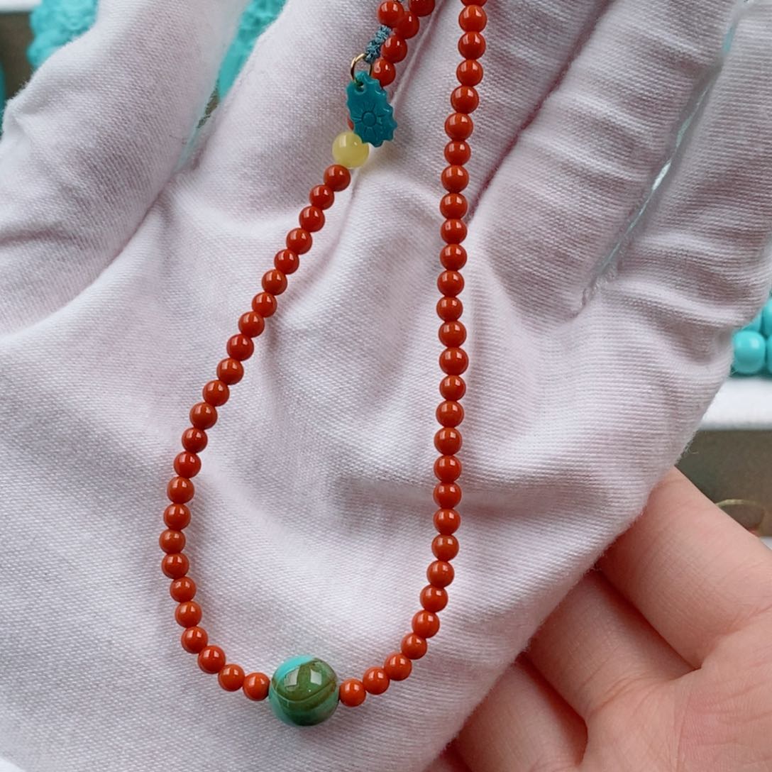 绿松石配饰未镶嵌