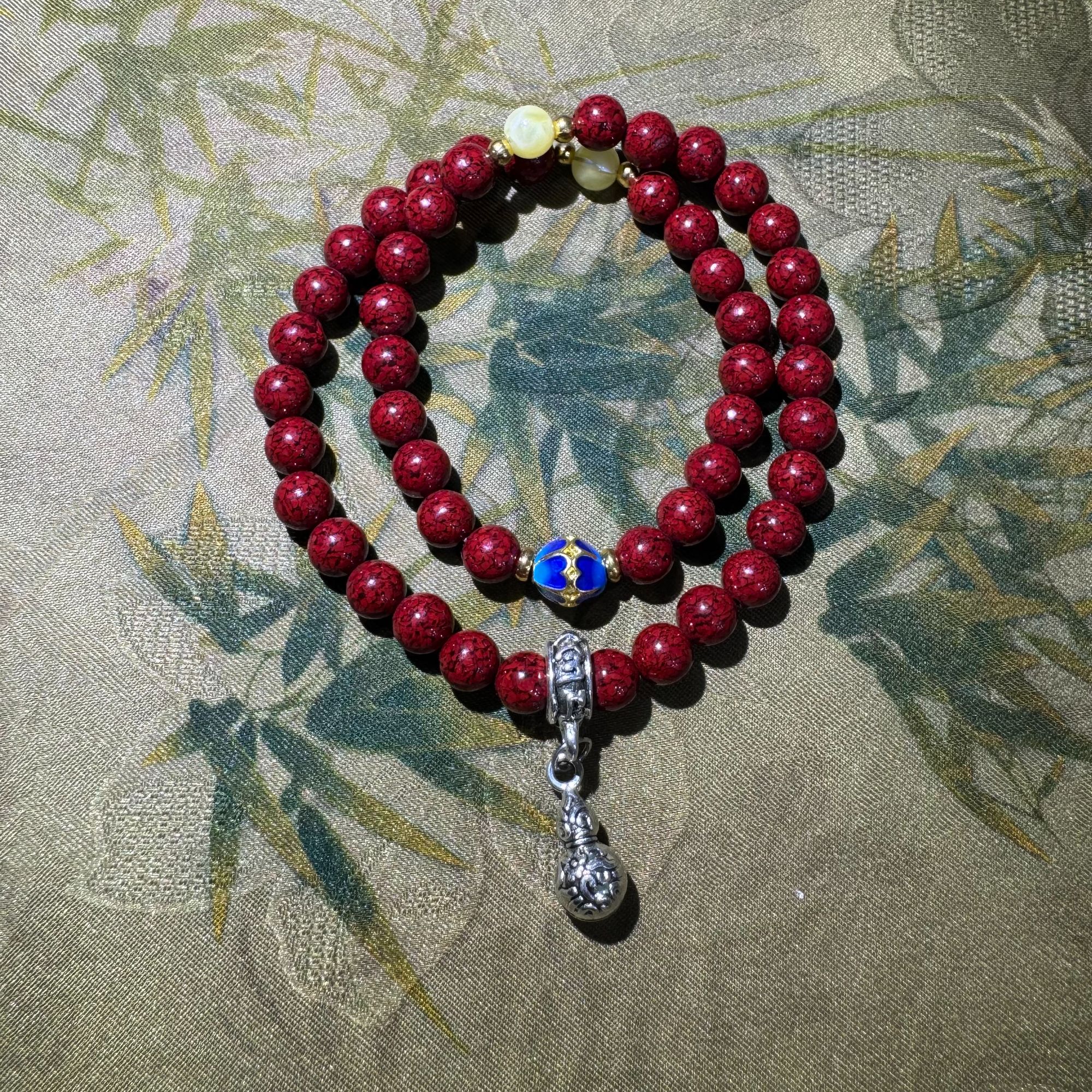 含辰砂工艺品ys1926-大海文玩甄选精品手串无礼盒