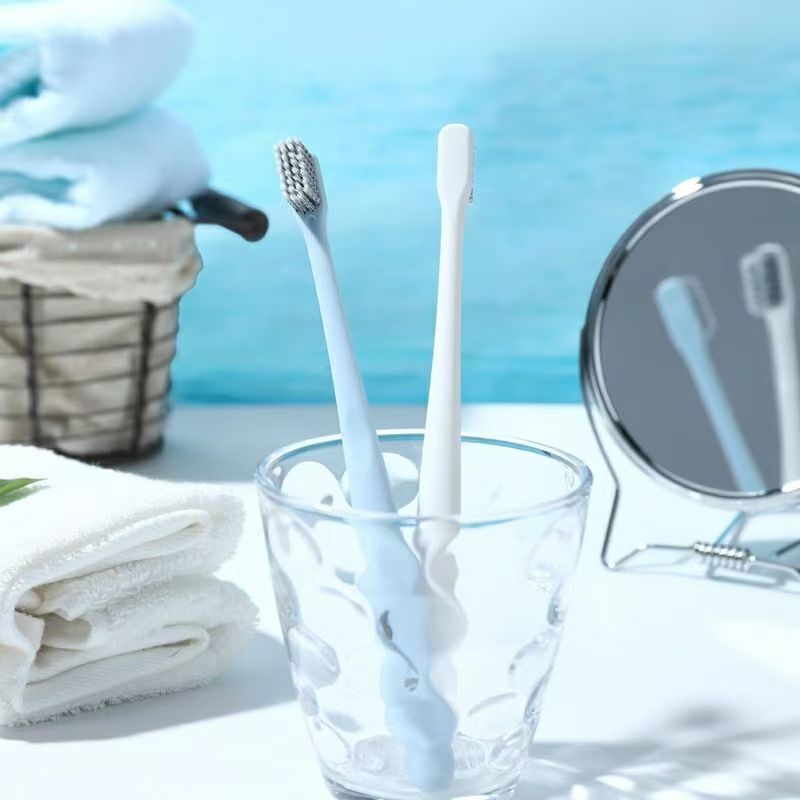 （三个赠品）微纳米万毛超细软毛牙刷家用独立包装