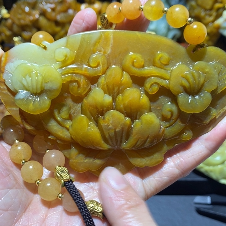 岫玉岫玉吊坠未镶嵌