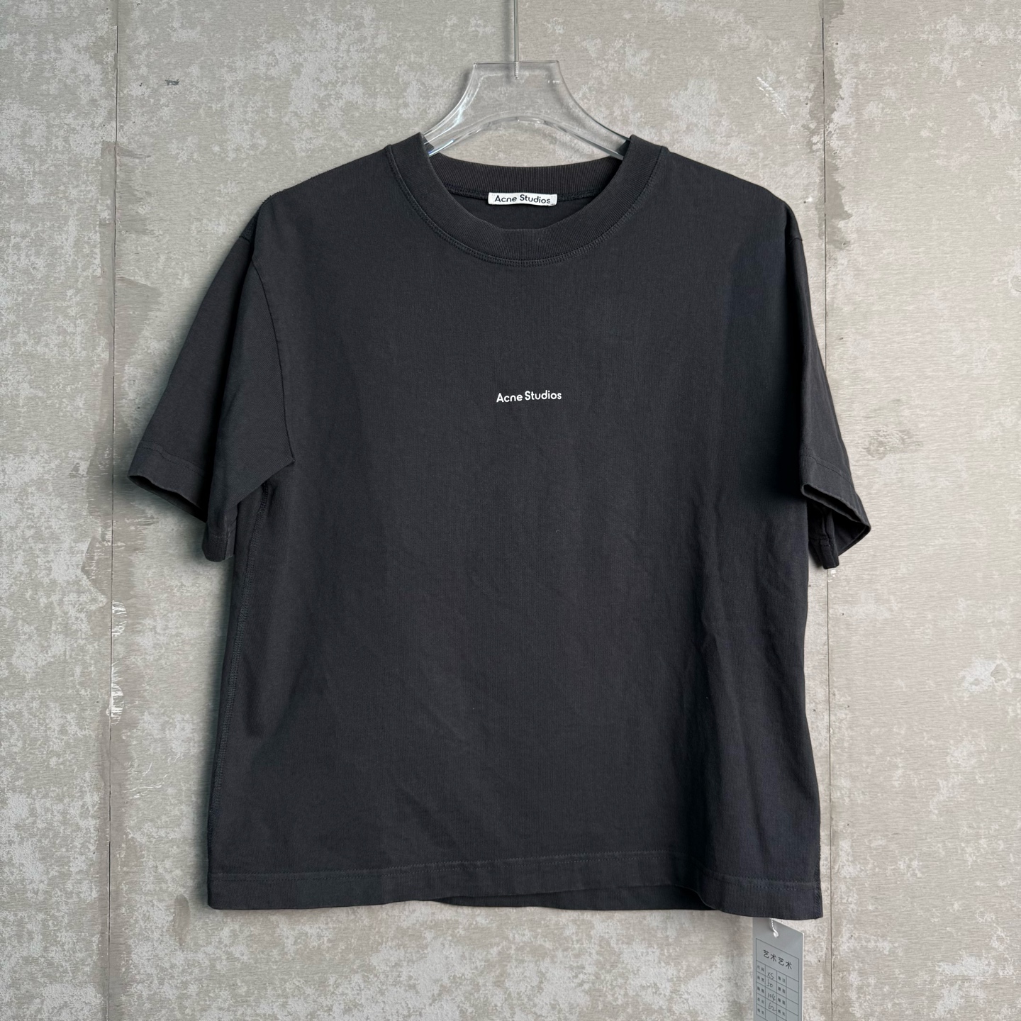 未使用 WE11 DONE XS*1/acne studio胸前小Logo短袖/13814/JP