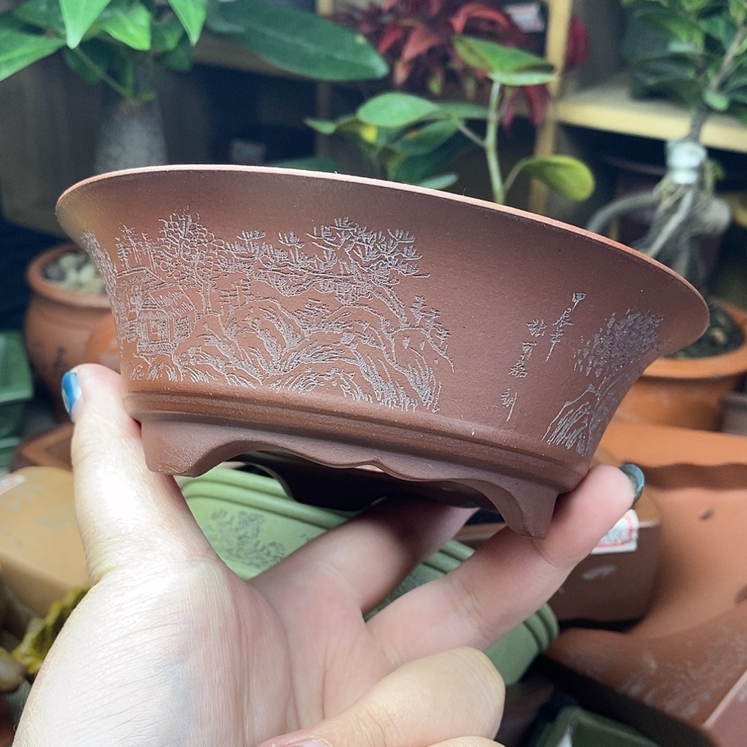 手工艺品琉璃宜兴紫砂精品花盆