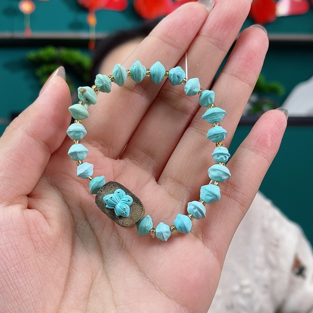 绿松石珠宝奇石未镶嵌