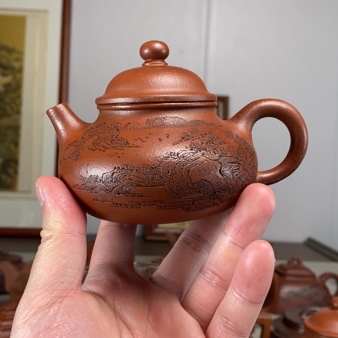 茶壶紫砂原矿泥料传统工艺制作