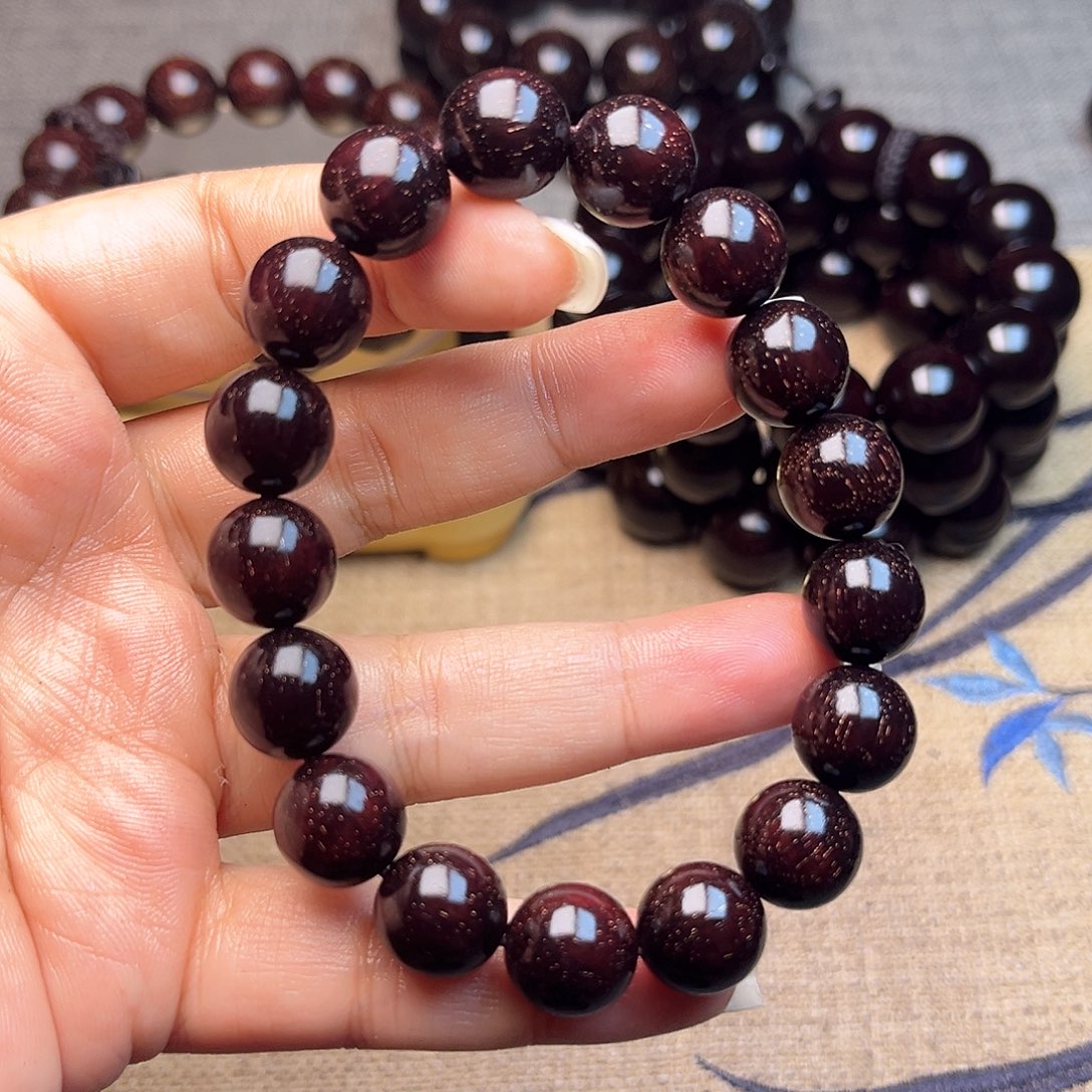 檀香紫檀（小叶紫檀）1.2 17颗满星