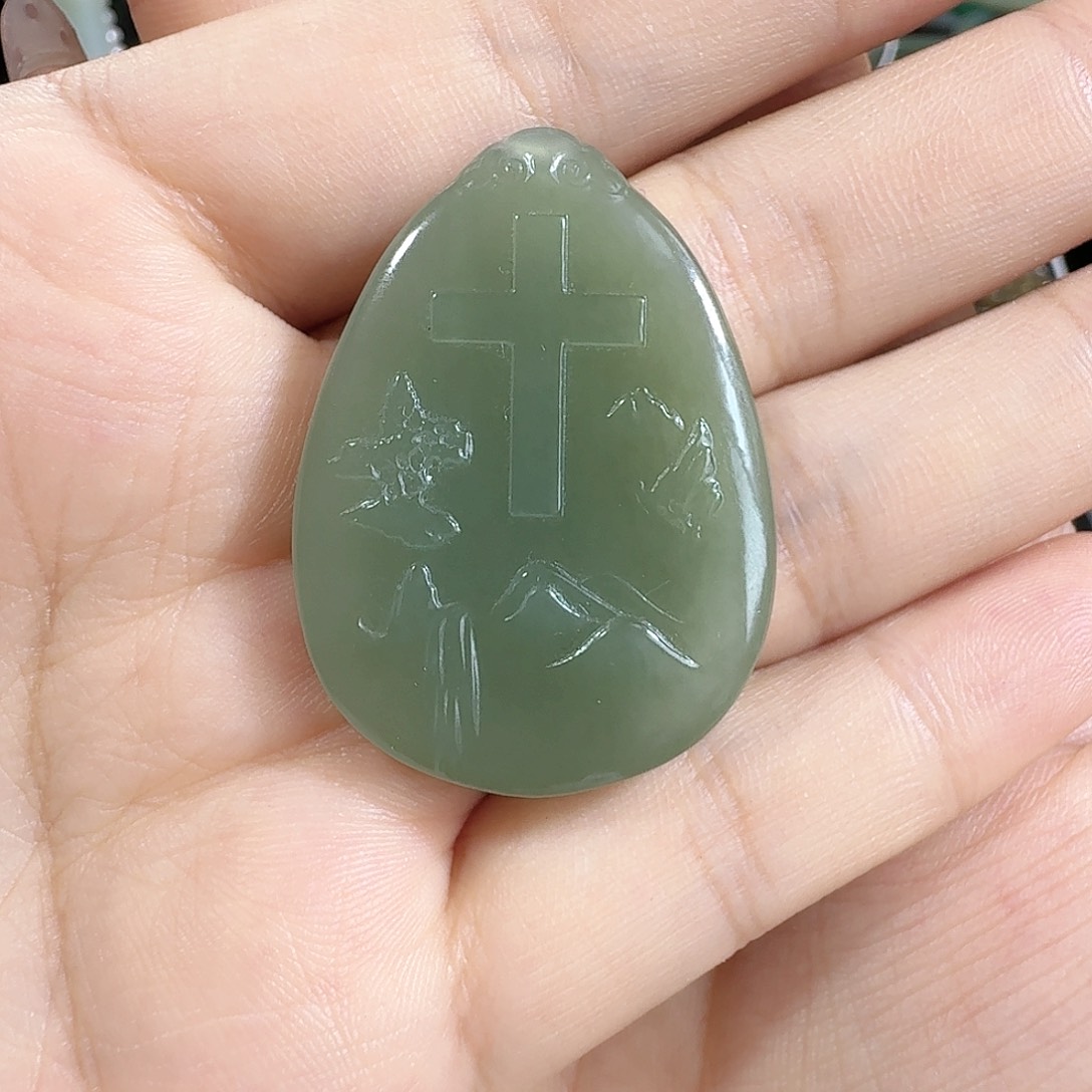 颈饰未镶嵌和田玉