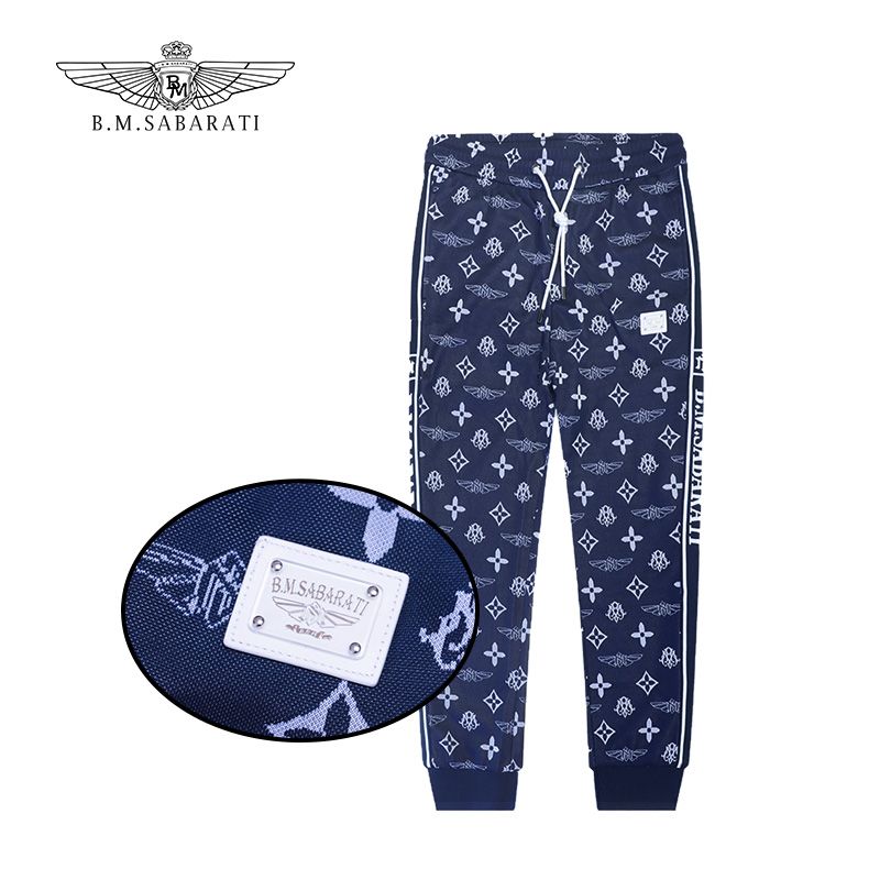 B.M.SABARATI专柜秋冬新品男装成熟休闲裤长裤束脚裤T
