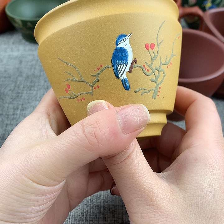 紫砂茶杯高端主人杯
