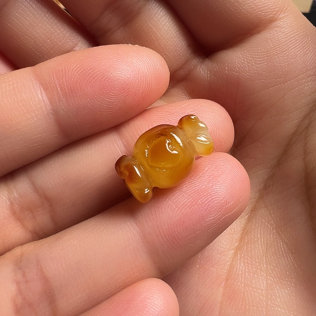 蜜蜡颈饰未镶嵌糖果（打孔不退换）