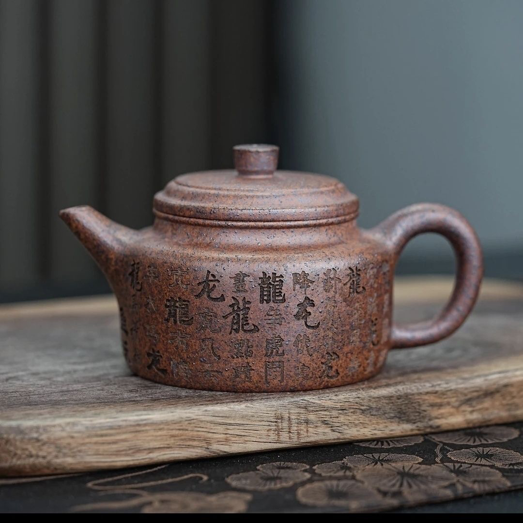 宜兴正宗柴烧全手工德钟紫砂壶手制茶壶泡茶专用高档正宗紫砂壶