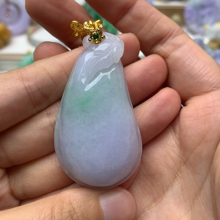 颈饰未镶嵌翡翠q