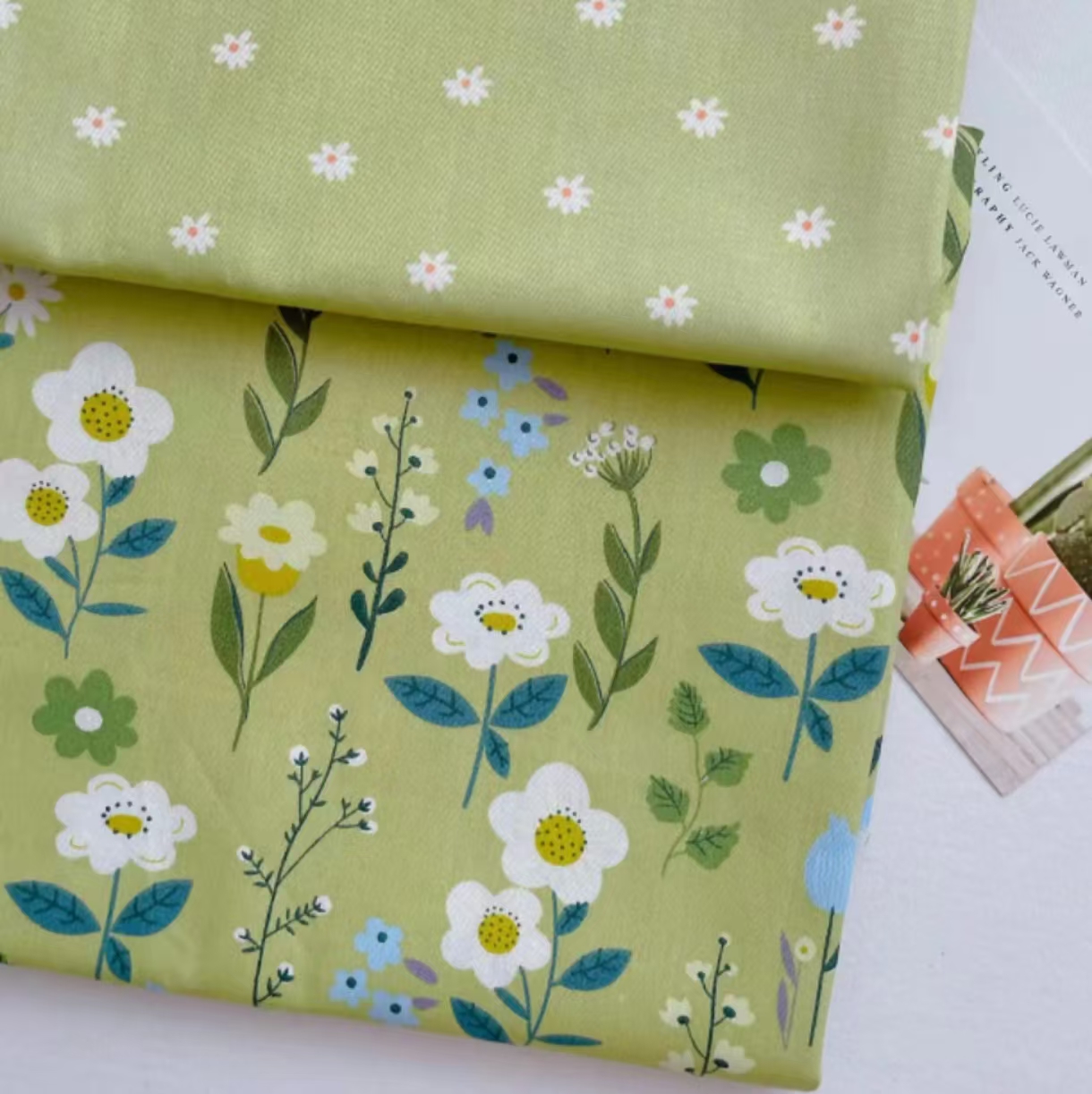 【40-80纯棉布头福利】微瑕布头布料对号下单 不加工不包边