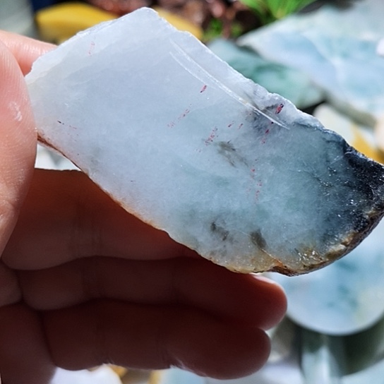 孤***狼翡翠散珠边角料247