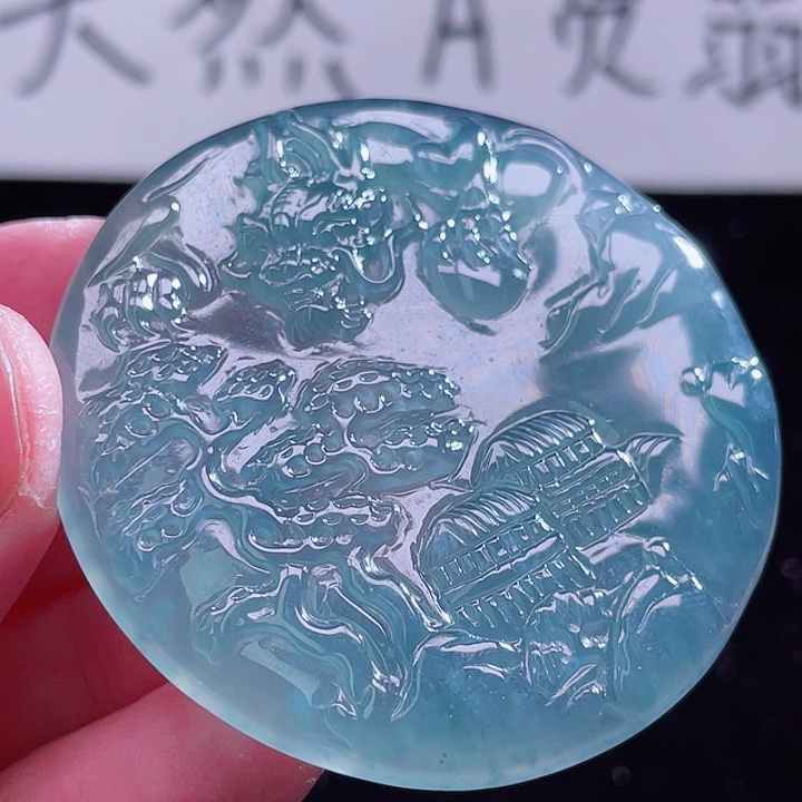 翡翠颈饰未镶嵌999999999