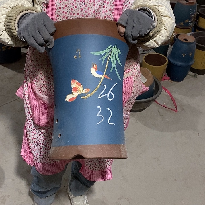 紫砂花盆紫砂花盆