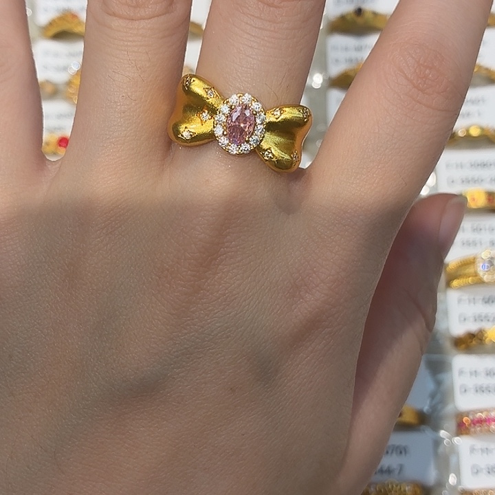 铜合金3540强保色发    1  个壹笔壹戒指