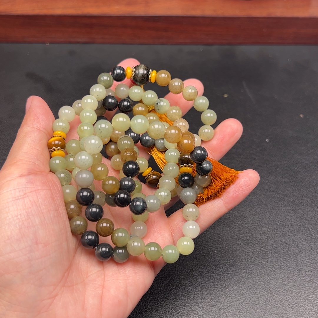 和田玉手链未镶嵌