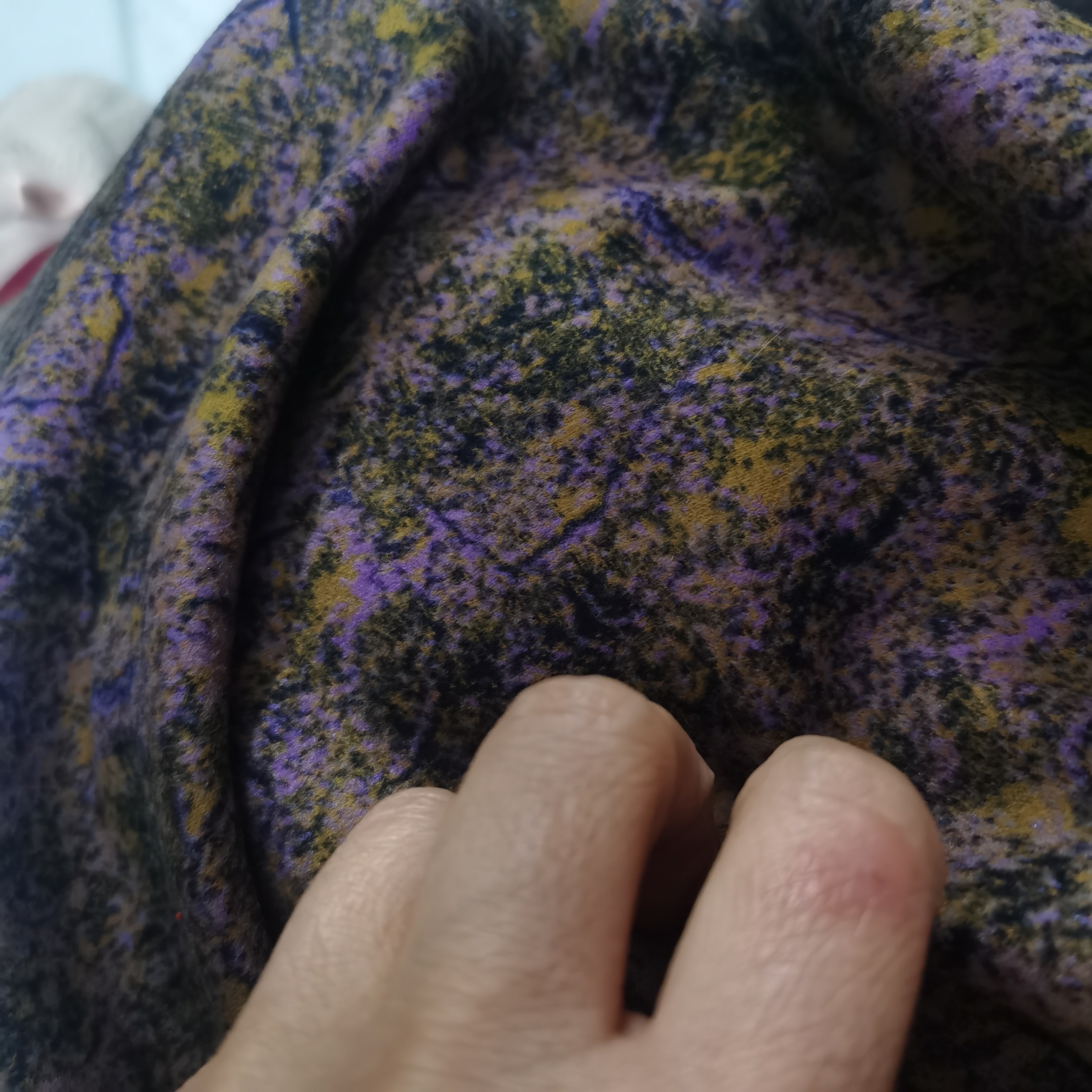 织花奥绒布料14号2米