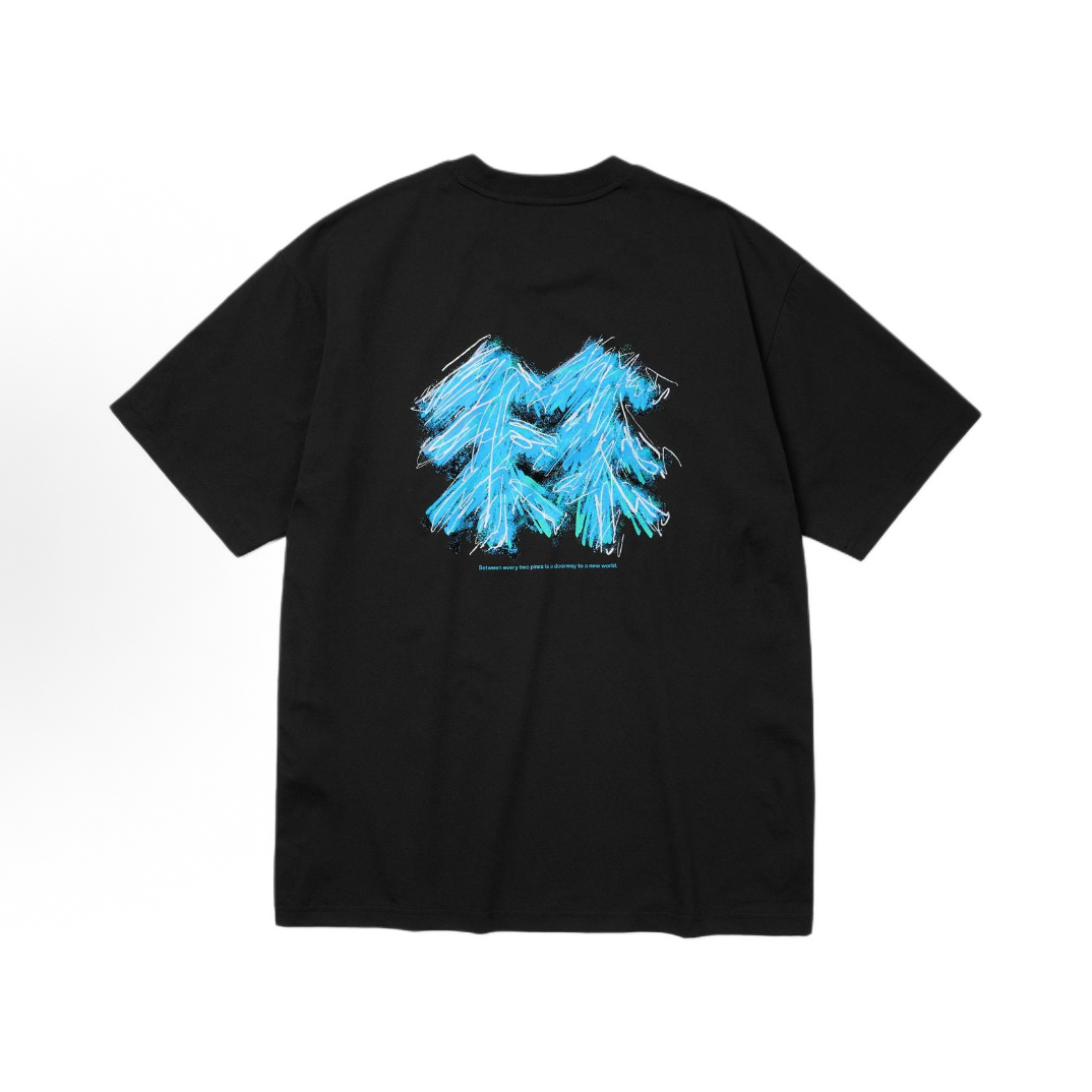 KOLON SPORT/可隆男女同款25-603大logo吸湿速干圆领印花短袖T恤