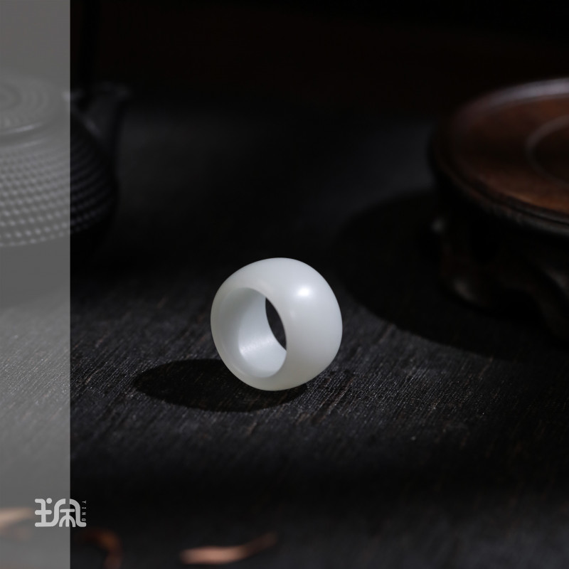 浅芷(宽）|和田玉*戒指*未镶嵌YJC24101731多样性发其一