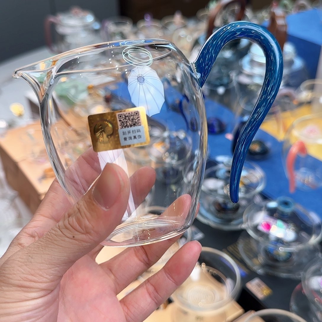 禾器黛蓝怡然公道杯