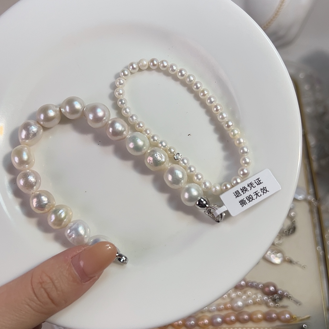 设计款珠宝未镶嵌淡水珍珠