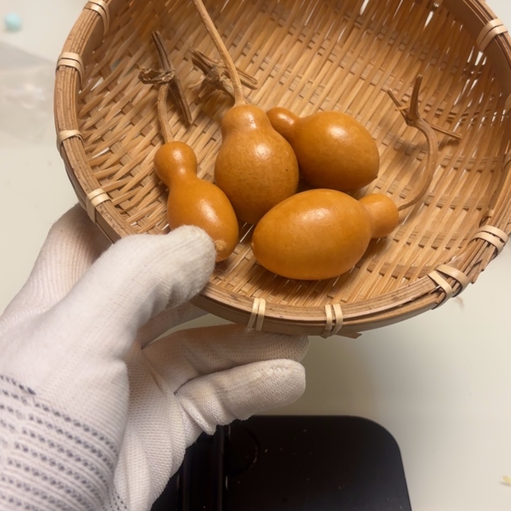 梅***渴天然手捻老皮葫芦