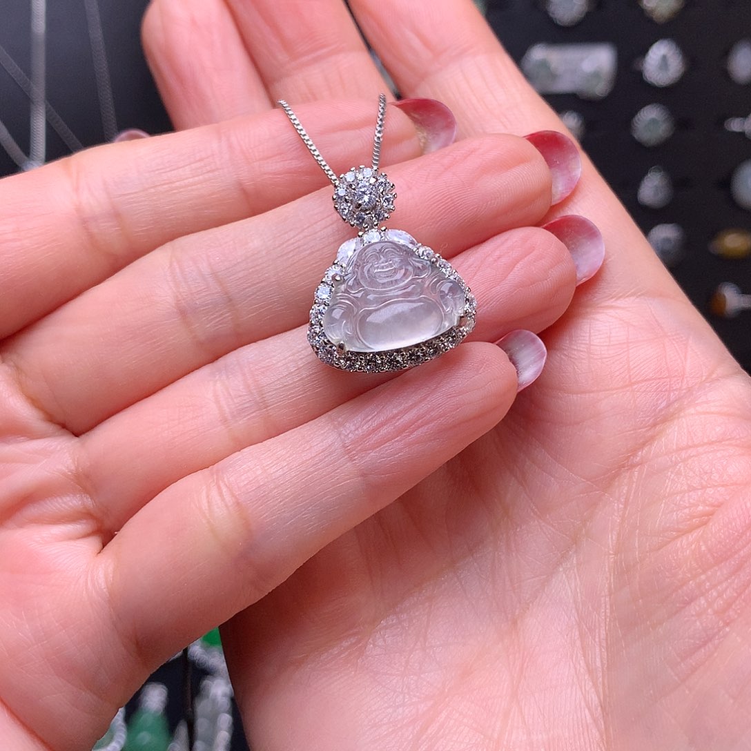 颈饰银S925镶嵌翡翠?****珂1111111