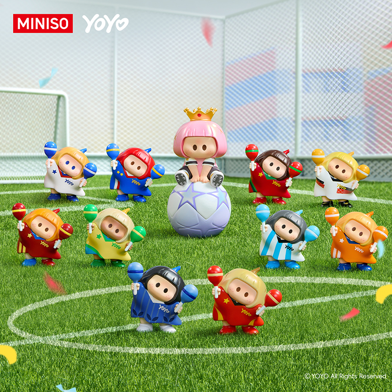 MINISO名创优品YOYO SURE WIN稳稳赢系列手办盲盒套装潮玩61礼物