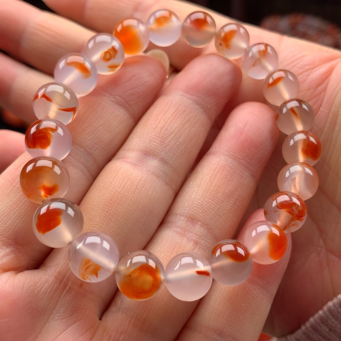 南红玛瑙未镶嵌手串