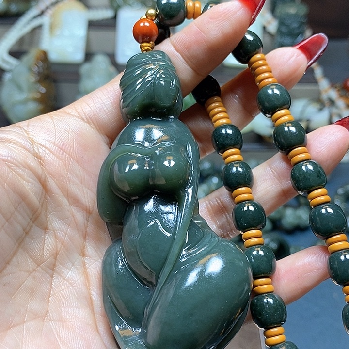 和田玉挂件未镶嵌