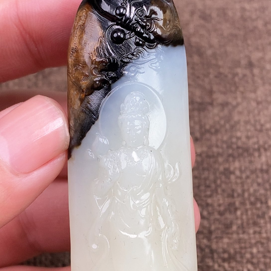 和田玉挂件未镶嵌