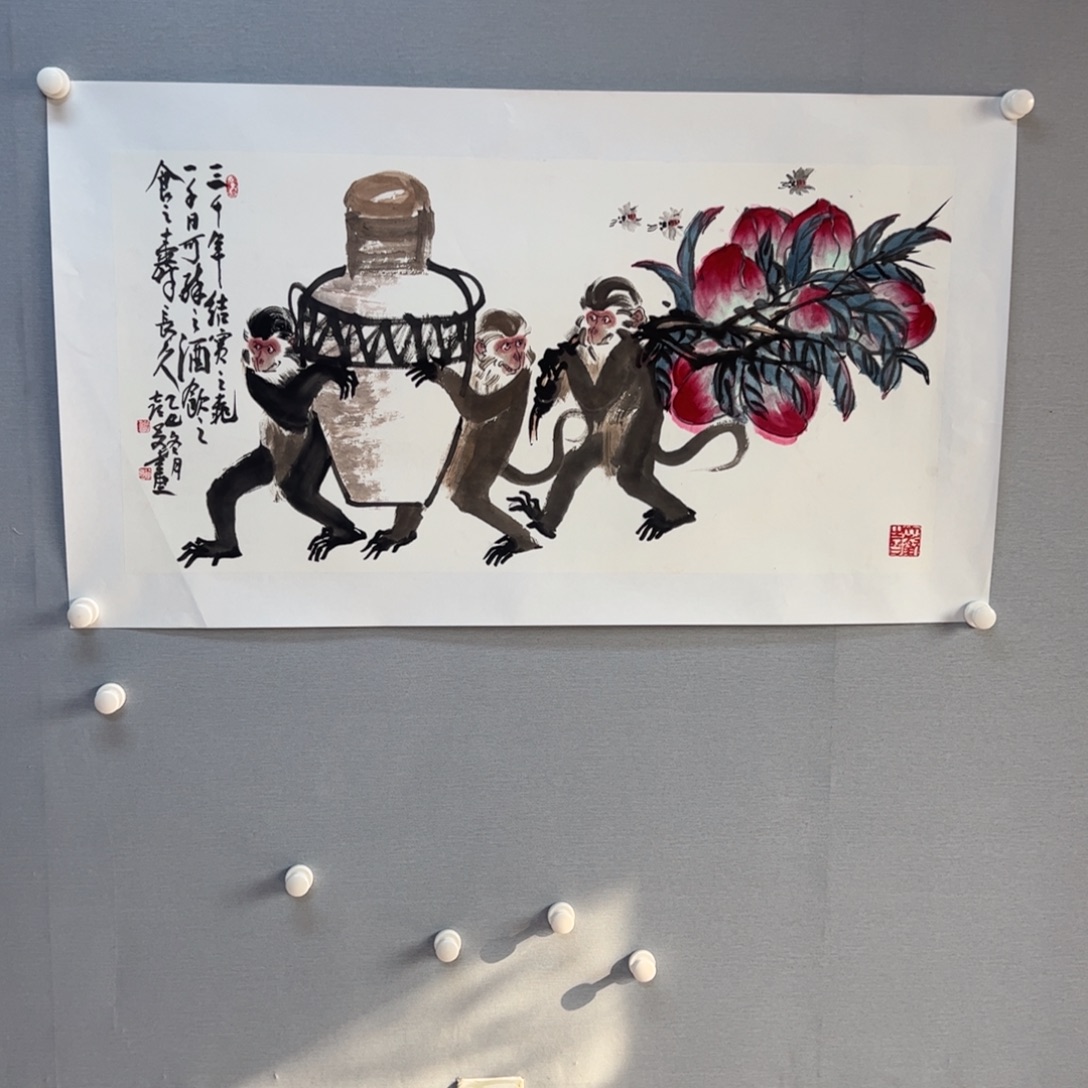国画亲笔手绘原创作品