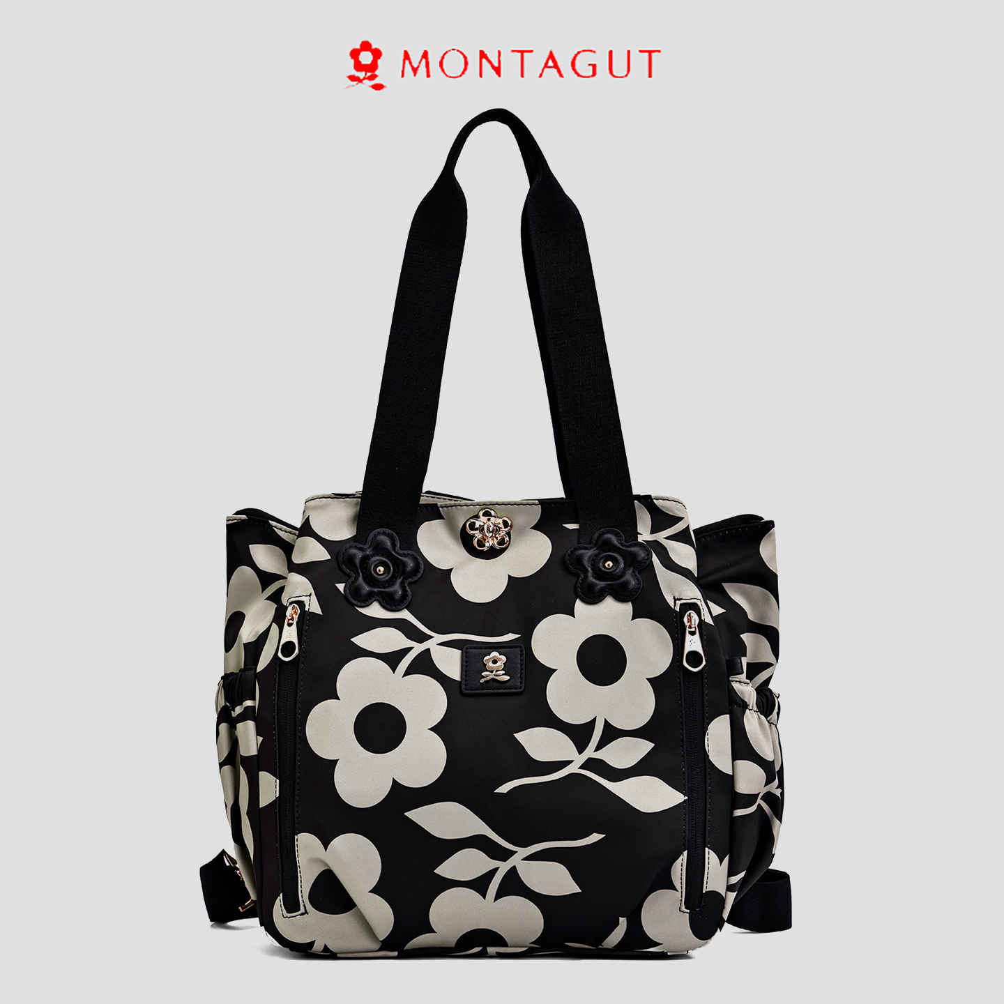 梦特娇 时尚潮流双肩包轻奢百搭多功能单肩包上班通勤简约包包