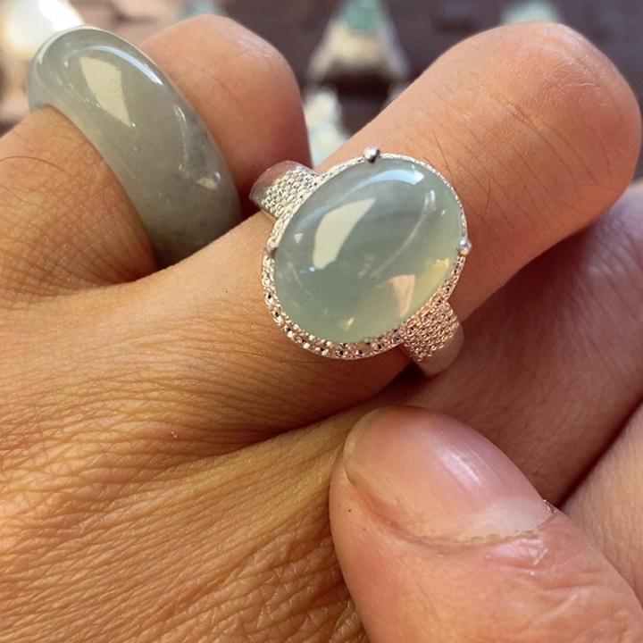 未镶嵌定制翡翠蛋面