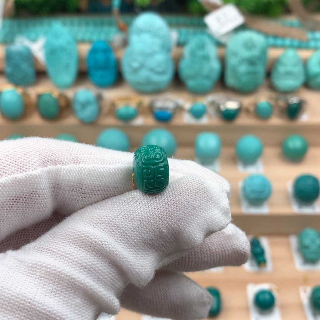 绿松石配饰未镶嵌10.9-8.0