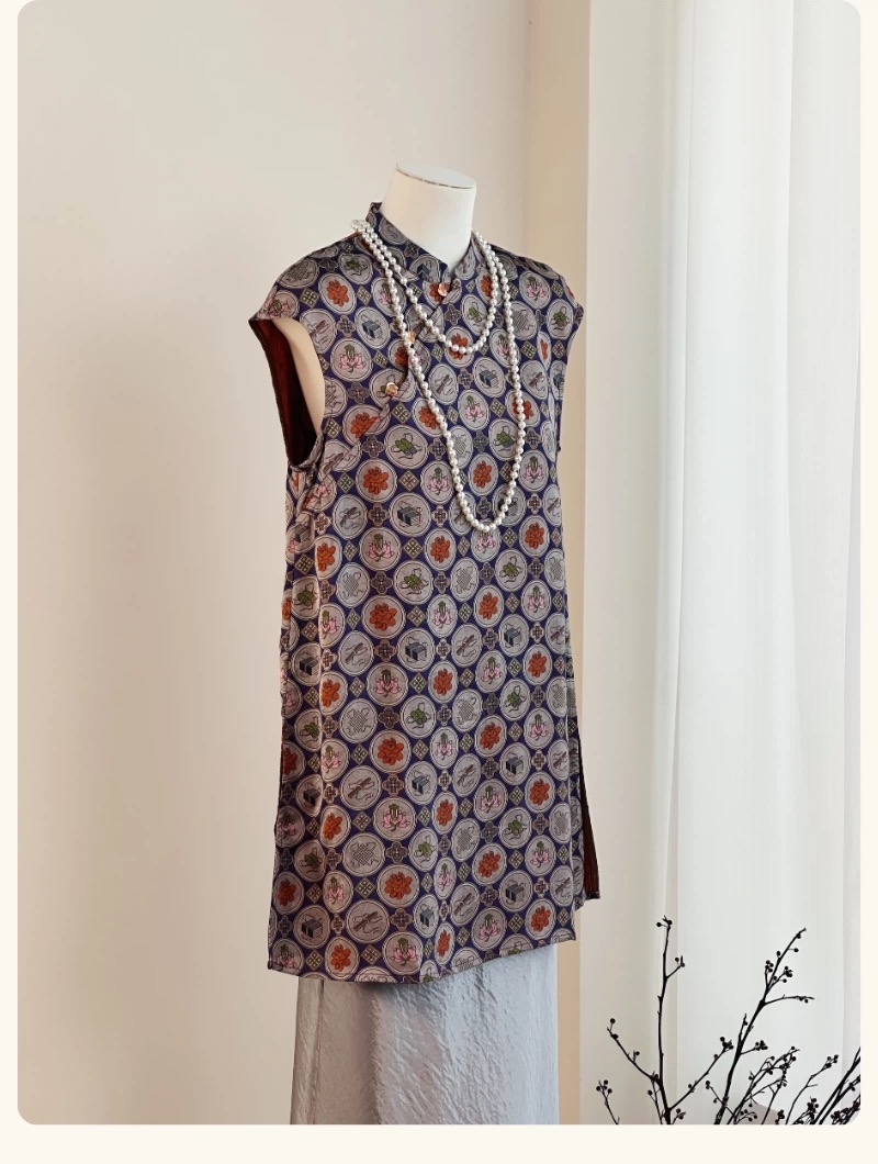 徐森怡【琴棋书画】知书达理气质新中式衣裙