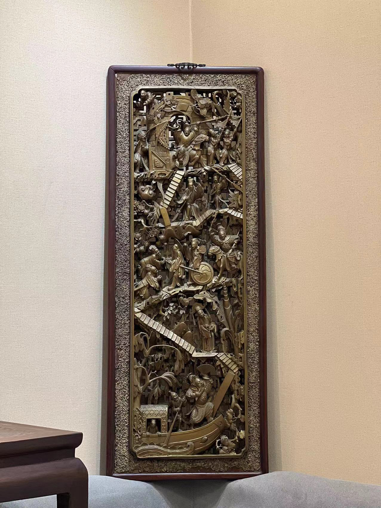 精品老木雕工艺品装饰