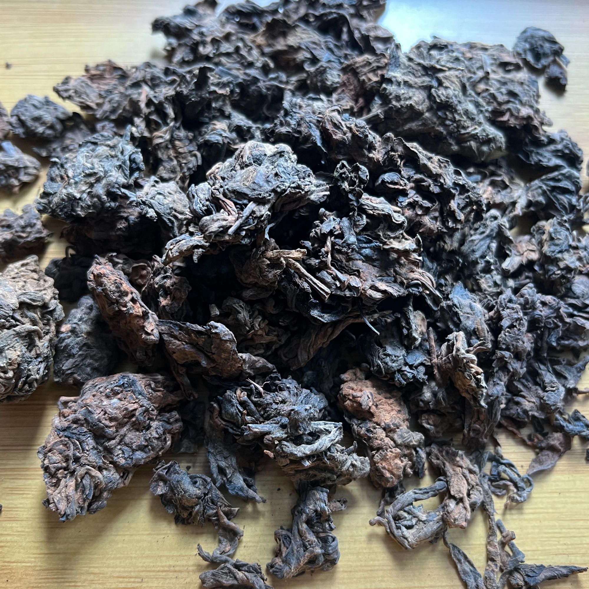 2019年  大忠山  古树老茶头 熟茶 散茶  云南茶叶【72号】2-24