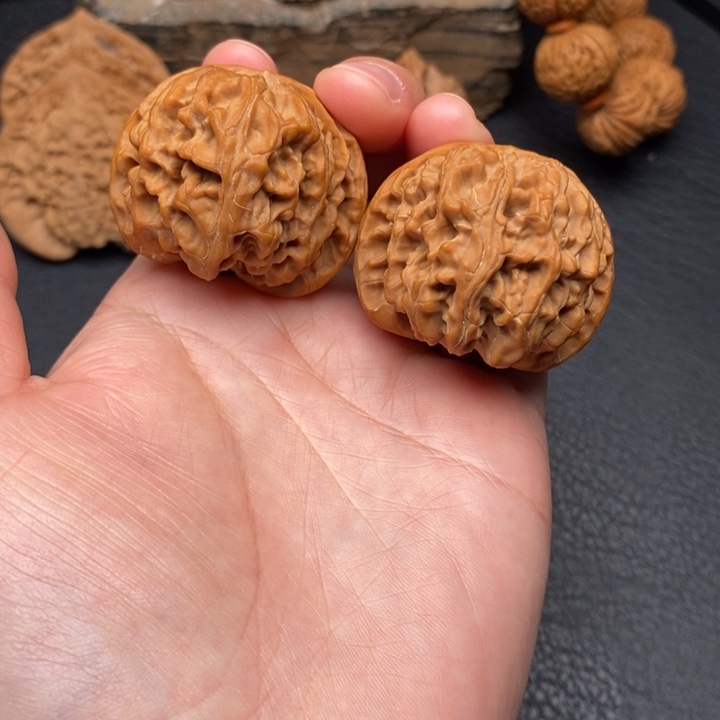 桃核把件尺寸39苹果