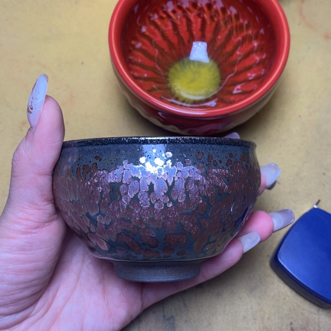 茶盏茶盏建盏喝茶主人杯