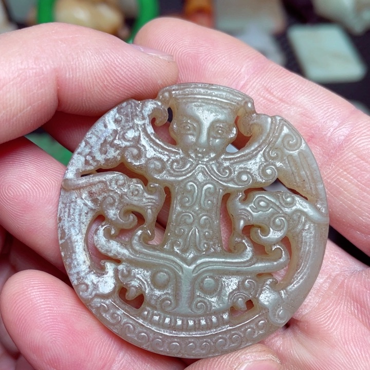 滴血莲花菩提吊坠