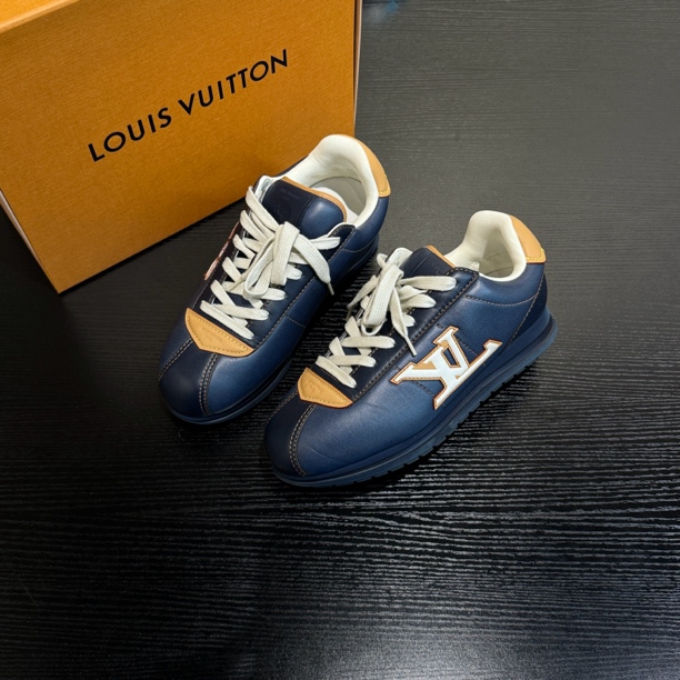 99新 LouisVuitton/路易威登 Lv25新款Vic限定配色休闲鞋/8/280mm