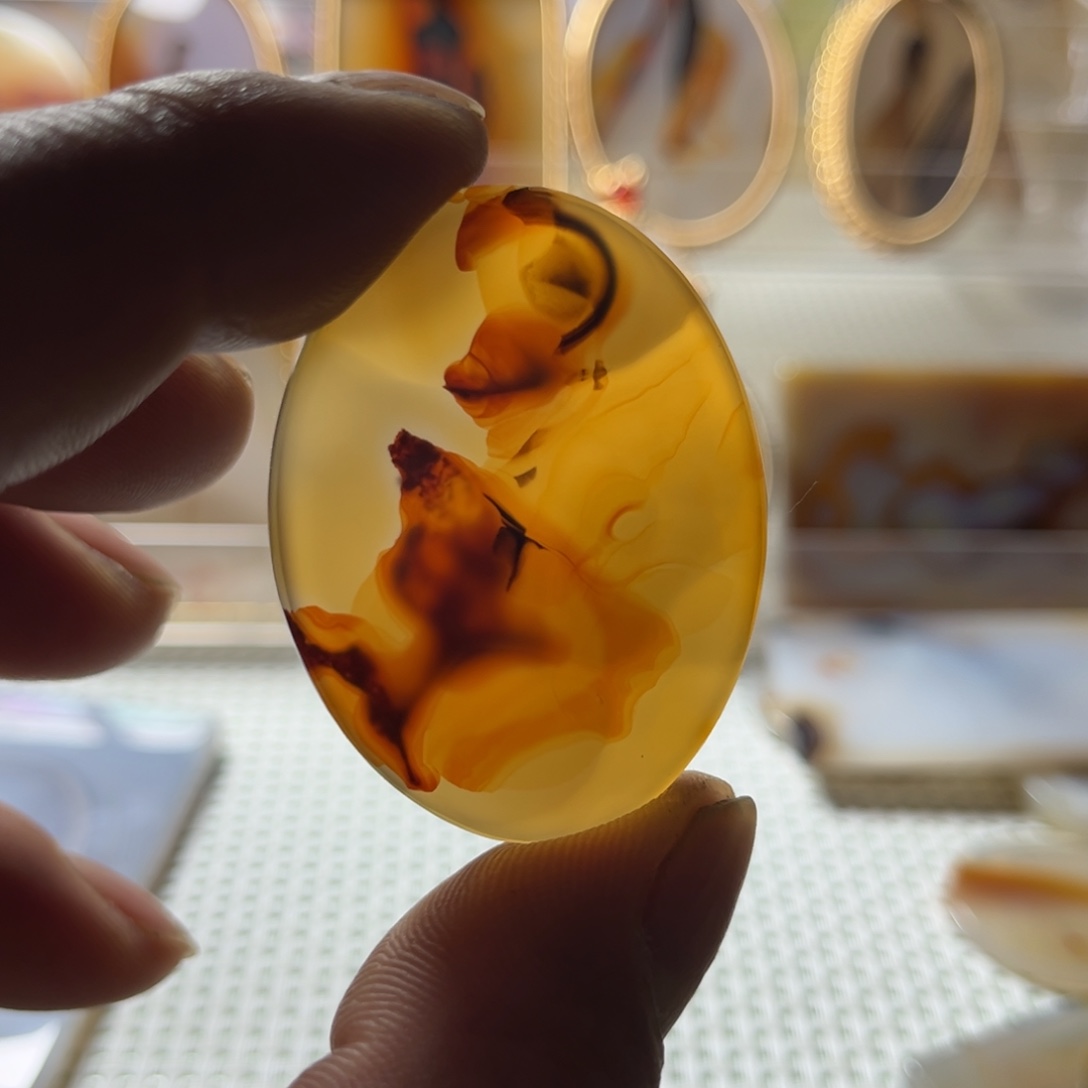 玛瑙/玉髓未镶嵌颈饰