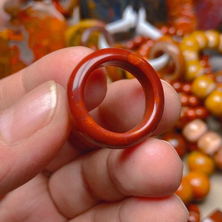 风****玛瑙/玉髓未镶嵌戒圈