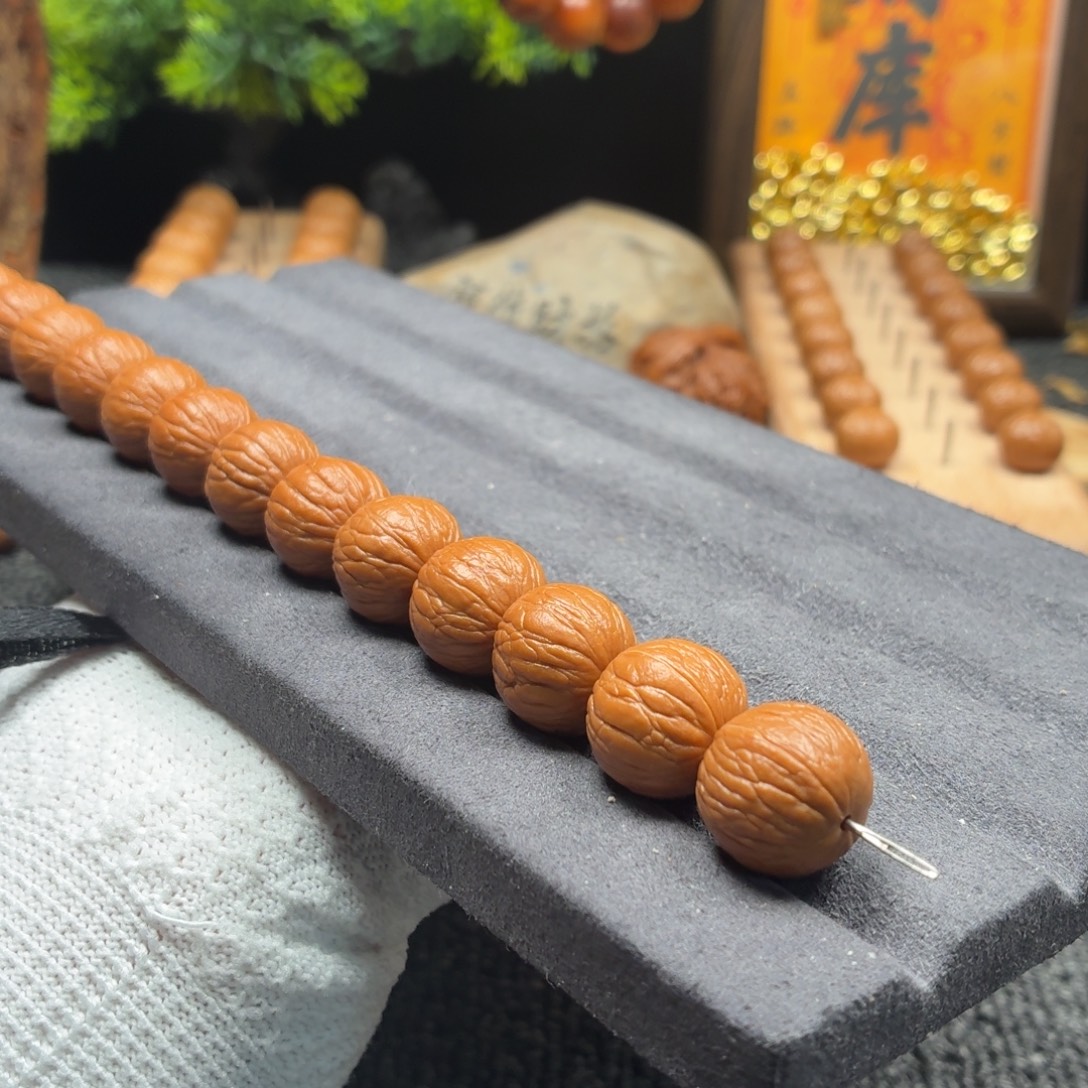 红***.猴头核桃手串强迫症15大聚宝盆